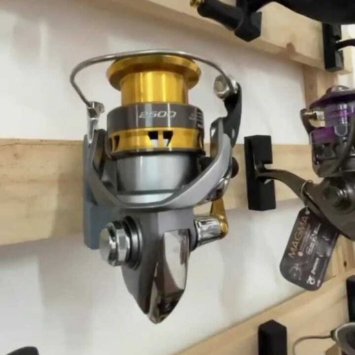 fishing reel holder/