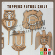 Plantilla-Vector-Corte-Laser-STUDIOFAV-022B.png Chile Soccer Toppers Pack Laser Cutting and Engraving