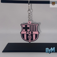 Diseno-sin-titulo-5.png Schlüsselanhänger Barca / Barcelona