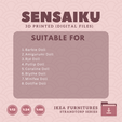 03.-STRANDTORP-Extendable-Table-102-In-6.png Miniature Replica 03. STRANDTORP Extendable Table 102 In for Miniature Dollhouse - IKEA - 3D Print Instant Download