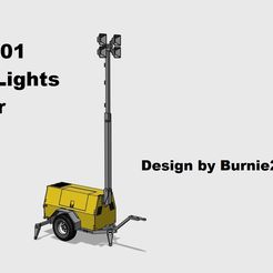main.jpg Fichier 3D 1/14 LT01 Floodlights Trailer・Objet pour impression 3D à télécharger