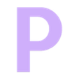 P.STL 3D font "Keep Calm" | Police 3D