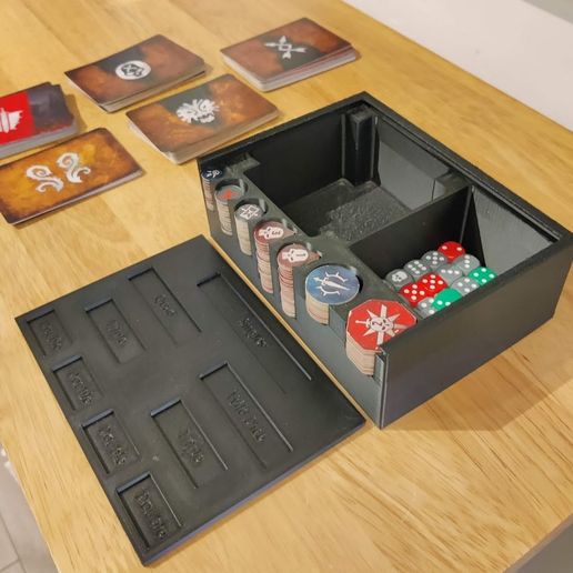 IMG_20251025_160240.jpg Warcry storage box & Dice ability tray (lid) for Cards/tokens/dice and accessories