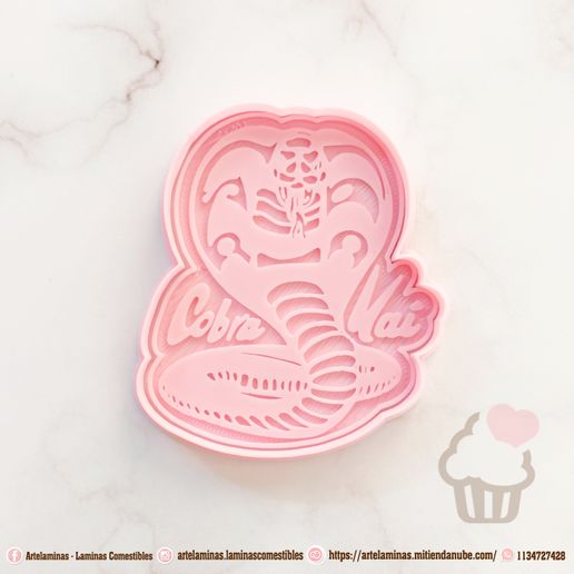 Cobra Kai galette cutter 3D model