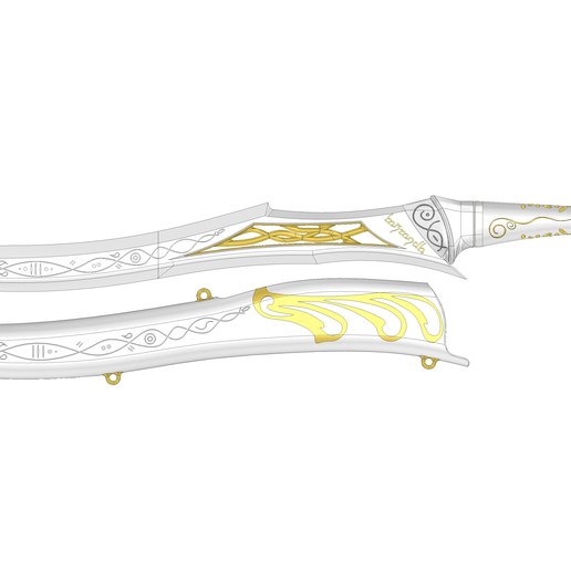 🧝 Elven Swords/Scimitars | Wood Elf, Sea Elf, Higher Elf Styles ...