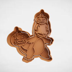 push-diseño.png Archivo 3D Charmander pokemon halloween・Diseño imprimible en 3D para descargar