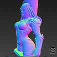 SNAG-0982.png Predatrix Sentinel Bust – 3D Model for Printing