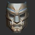 1.JPG Doom mask - Helmet Marvel 3D print model