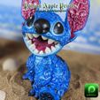 STITCH.jpg Disney Ornamental #6 - Stitch (Lilo & Stitch)