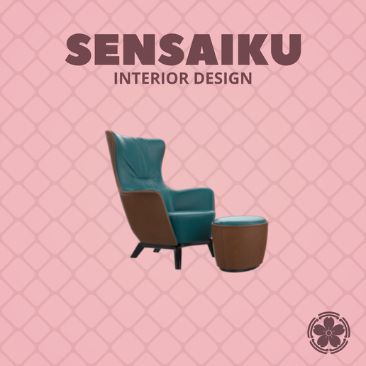 Miniature Replica 1:12 Roberto Lazzeroni 50. Mamy Blue Armchair for Miniature Dollhouse - 3D Print Instant Download - Miniature Furniture Designer Series