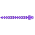 FlexiAztecSnake_12_COLOR_Red.stl Flexi Aztec Snake - Commercial License