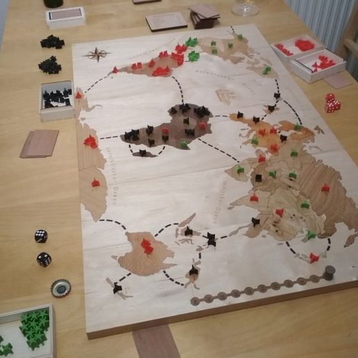 🧸 Risk pieces (Version Paker 1975)・Free 3D File for ・Cults