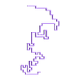 32-40-2 circle maze solution.STL 3d maze with solution-30x40-circle