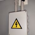 3.jpg Electrical danger sign / Panneau danger électrique