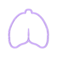 Lungs Frame.stl Body Organs Cookie Cutter Set of 6