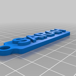 a5174f7a58b623d38d4c9084da6992cc.png Free 3D file Porte clé prénom Sarah・3D printing template to download