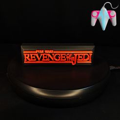 Return_04.jpg REVENGE OF THE JEDI PLAQUE WALL/SHELF DECOR