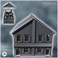 2.jpg Colonial two-storey house with tiled roof (14) - Asian Asia Oriental Angkor Ninja Traditionnal RPG Mini