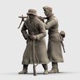 1.2325.jpg German Soldiers in a coat with mg 38 and 98k mauser rifel