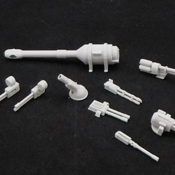 VarietyOne.png STL file Gaslands Variety Weapon One Set・3D printing idea to download
