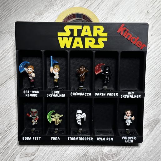 Kinder Star Wars Figure Display/Holder