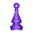 Pawn.stl Stylized Chess Vol 1