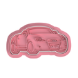 Barbie-Car.png Barbie Car Cookie Cutter - Only For Personal Use