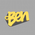 Ben.png Ben and Benjamin Keychain