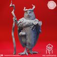 Owlin_03_PS.jpg Owlin Druid - Tabletop Miniature (Pre-Supported)