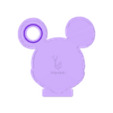 Micky Mouse Money Bank - base.stl Micky Mouse Piggy Bank