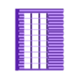 Warehouse cut 18.stl Large modern warehouse with exterior stairs and multiple access doors (20) - Cold Era Modern Warfare Conflict World War 3