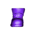 Right Boot.stl Semi Posable Orky Boy Lego Jointed Mcfarlane Scale