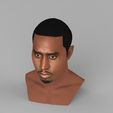 untitled.183.jpg P Diddy bust ready for full color 3D printing