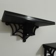 06.jpg SPIDER WEB WALL SHELF - GOTHIC SHELF