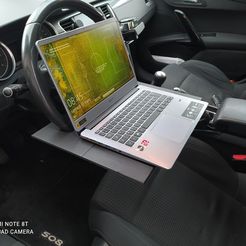 tablette-volant-voiture-2.jpg STL file TRAY FOR CAR STEERING WHEEL・Model to download and 3D print