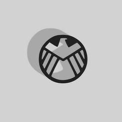 SHIELD.jpg Fichier STL Décoration Marvel SHIELD - 2D Art・Idée pour impression 3D à télécharger