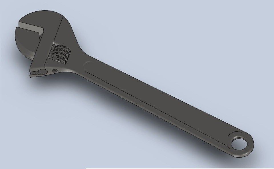 wrench_display_large_display_large.jpg Free STL file Adjustable Wrench Challenge・Design to download and 3D print, Witorgor