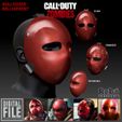 BULLDOZER-BELLIGERENT-MASK-CAPA.jpg Bulldozer Operator Belligerent skin Mask - Call of Duty Zombies - WARZONE - STL model 3D print file