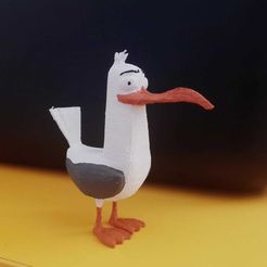 WhatsApp-Image-2023-09-03-at-19.03.16.jpeg STL file Seagull from nemo・3D print model to download