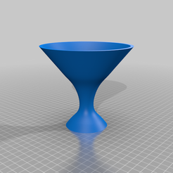 martiniglass1.png Free STL file MartiniGlass・3D printable object to download