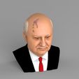 untitled.1766.jpg Mikhail Gorbachev bust ready for full color 3D printing