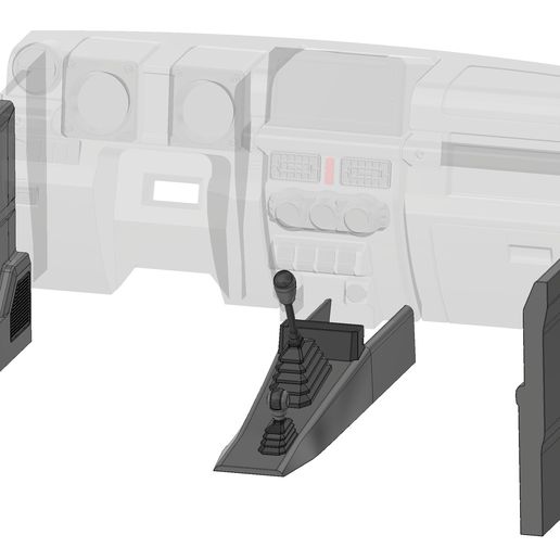 Suzuki Jimny Interior Details 1/24 - JB64/JB74 Fujimi