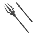 Necrus-Tridentg.png Black Manta Trident | Necrus Trident | Aquaman and the Lost Kingdom | By CC3D