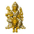 CG11062025-DURGA-MAA-KALI-STONE.jpg Pingente de diamante Durga Maa