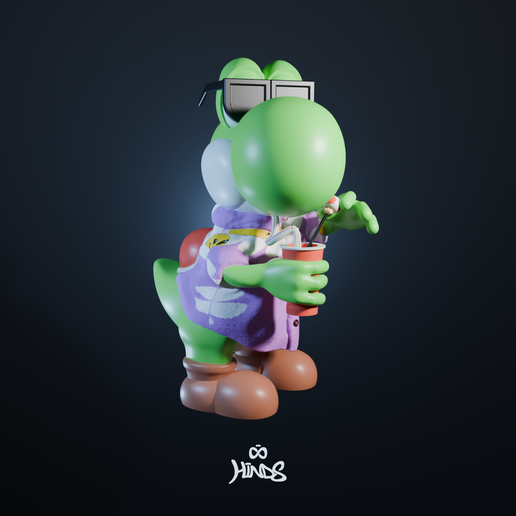 yoshi Super Mario Figure Collection 2 Red Yoshi