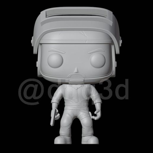Funko PUBG - 3D model önizlemesi