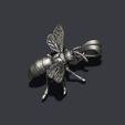 erdfgdgdertdgggggg.jpg Bee pendant 3D print model