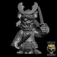 BPR_Render16.jpg Goblin Samurai with Swords (Pre Supported)