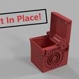 tumbnail3.png STL-Datei PRINT-IN-PLACE-FEDERKASTEN kostenlos・Objekt zum Herunterladen und Drucken in 3D, SunShine