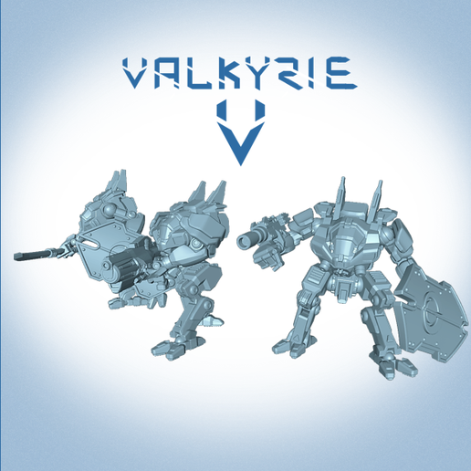 💂 Cygryn - Heavy Infantry - Modular Kit (Guard Scale)・ 3D File for ・Cults